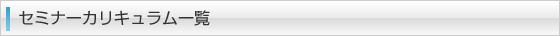 セミナーカリキュラム一覧