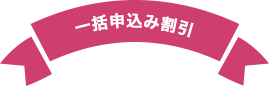一括申込み割引